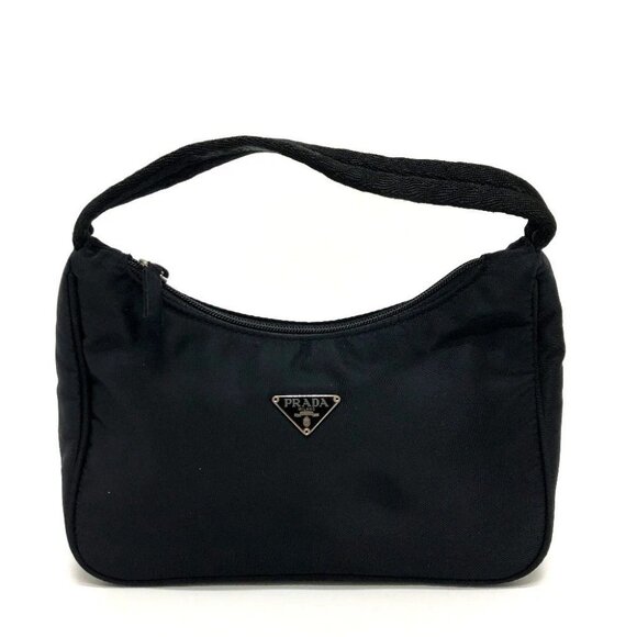PRADA MV515 Triangular plate Mini Handbag Chiavant Bag Hand Bag - Picture 1 of 16